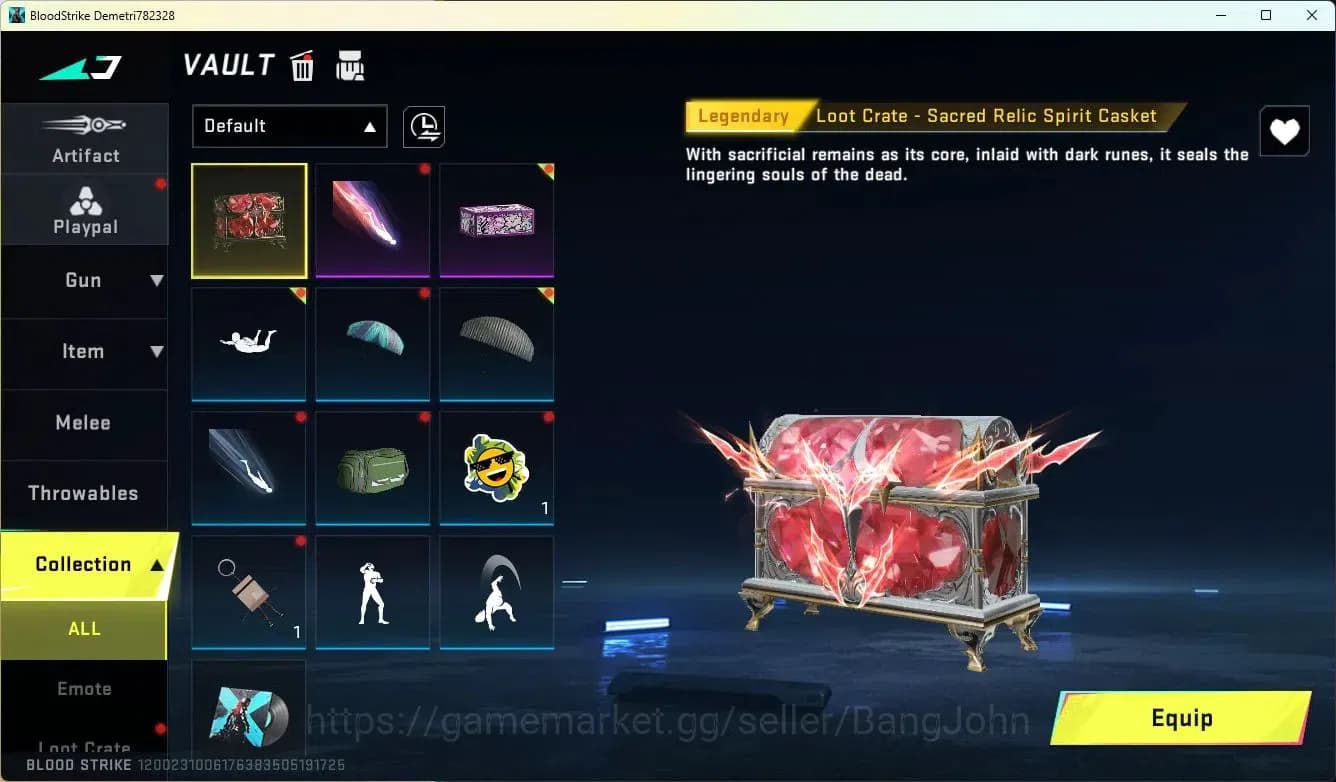 Blood Strike Accounts ASIA| ULTRA STRIKER: JET-Flameborne | LEGENDARY GU image 8