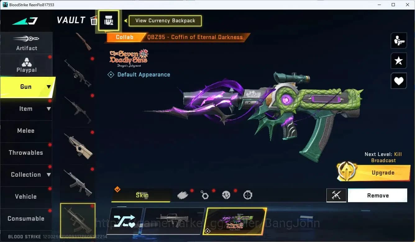 Blood Strike Accounts ASIA| 7DS: QBZ95, Playpal Oslo | 2 Ultra Strikers image 6