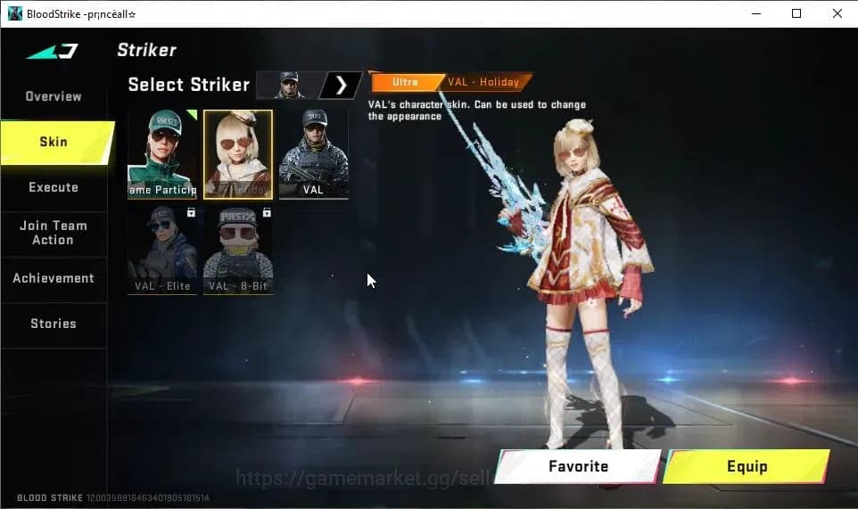Blood Strike Accounts ASIA|ETERNAL DEagle-Scorpius|Collab BLEACH[QBZ95-H image 11