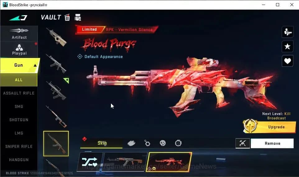 Blood Strike Accounts ASIA|ETERNAL DEagle-Scorpius|Collab BLEACH[QBZ95-H image 17