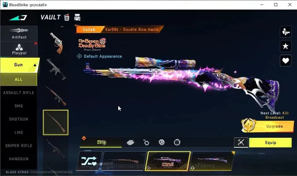 Blood Strike Accounts ASIA|ETERNAL DEagle-Scorpius|Collab BLEACH[QBZ95-H image 19