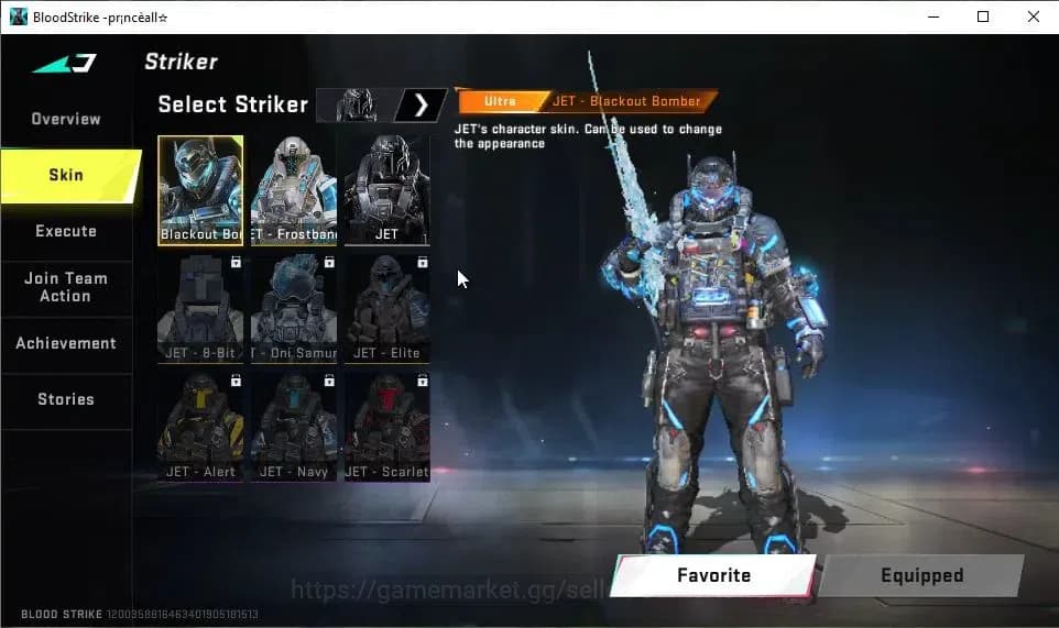 Blood Strike Accounts ASIA|ETERNAL DEagle-Scorpius|Collab BLEACH[QBZ95-H image 5