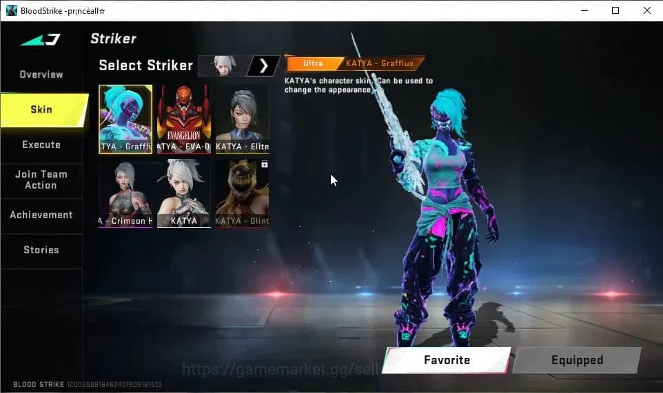 Blood Strike Accounts ASIA|ETERNAL DEagle-Scorpius|Collab BLEACH[QBZ95-H image 6