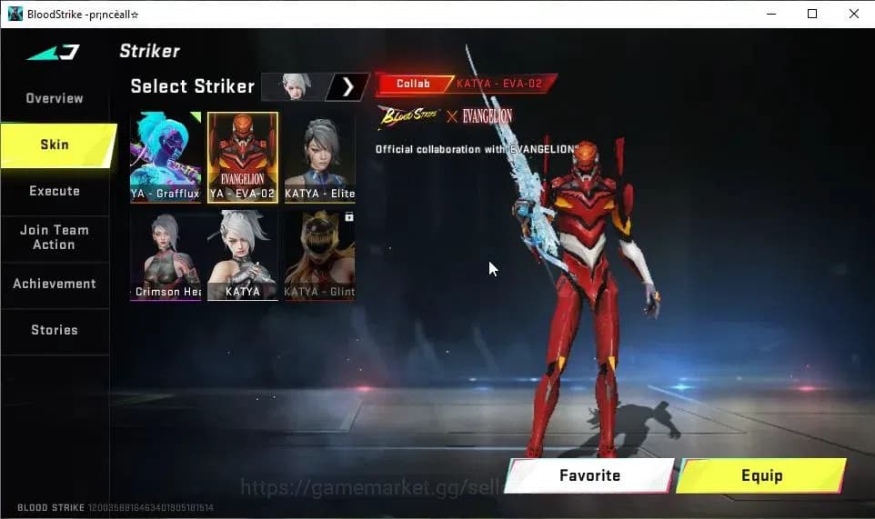 Blood Strike Accounts ASIA|ETERNAL DEagle-Scorpius|Collab BLEACH[QBZ95-H image 7