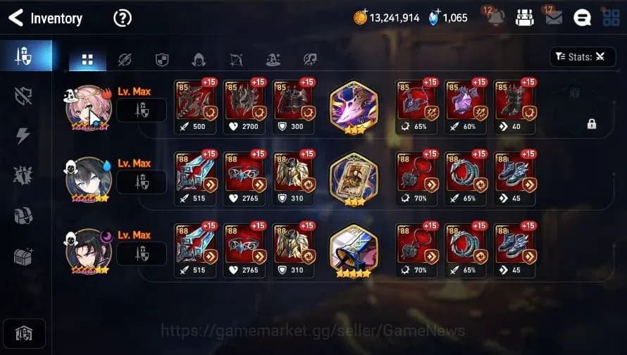 Epic Seven Accounts GLOBAL|UnVerif|6 ML(LOTScales,RoLight,Zio,BMHaste, image 16
