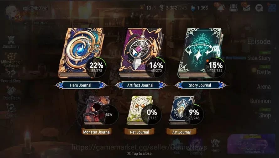 Epic Seven Accounts GLOBAL|UnVerif|6 ML(LOTScales,RoLight,Zio,BMHaste, image 3