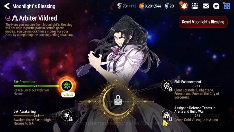 Epic Seven Accounts GLOBAL Unerif|3 ML(SP Politis,SOT Snow,S Taeyou)+T image 16