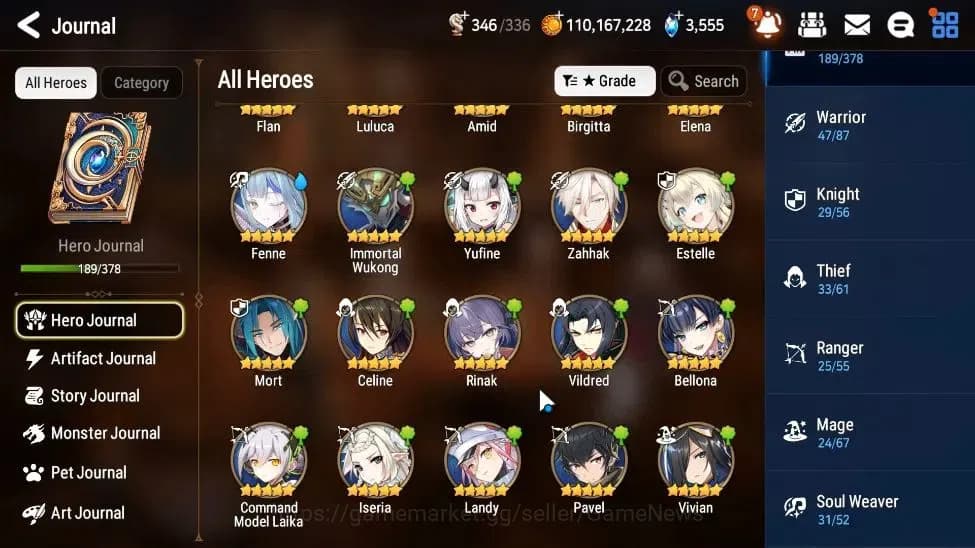 Epic Seven Accounts GLOBAL Unverif|19 ML(Salome,BArunka,LOTScales,NM L image 10