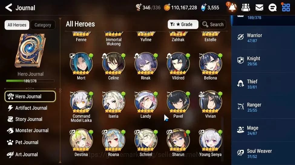 Epic Seven Accounts GLOBAL Unverif|19 ML(Salome,BArunka,LOTScales,NM L image 11