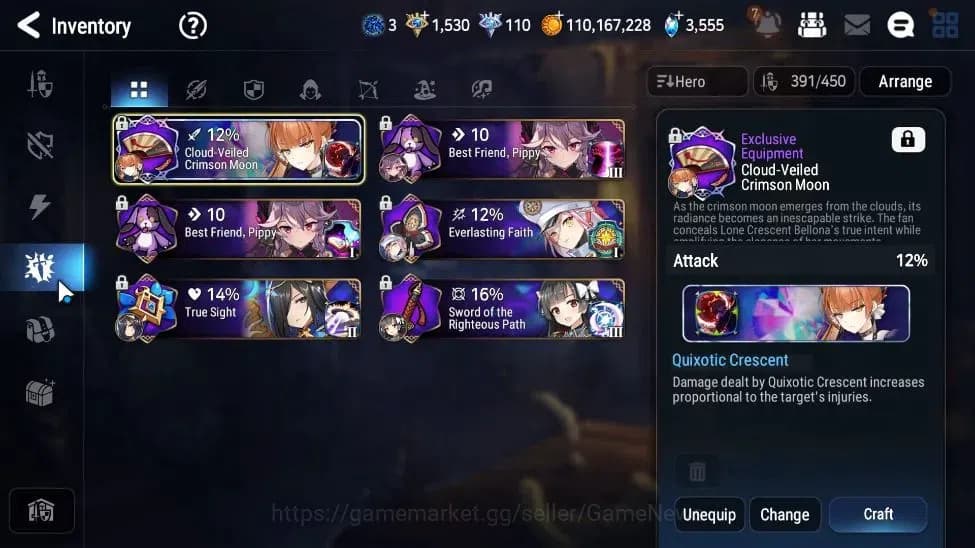 Epic Seven Accounts GLOBAL Unverif|19 ML(Salome,BArunka,LOTScales,NM L image 19