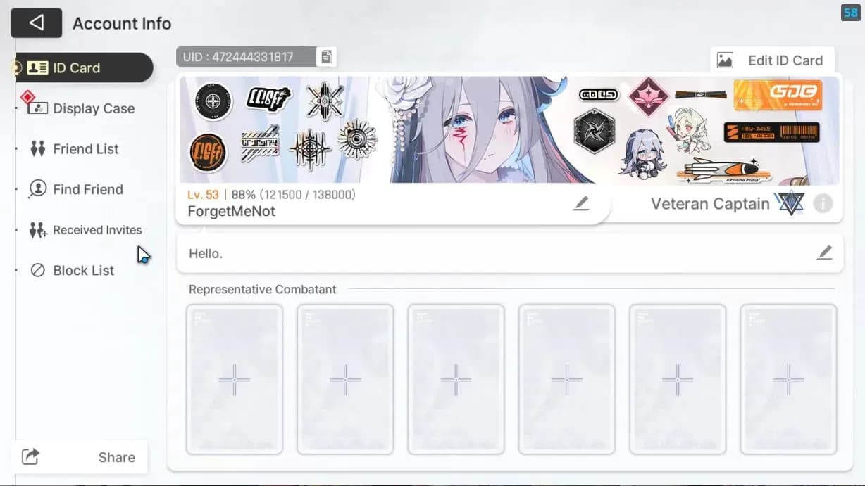 Chaos Zero Nightmare Accounts GLOBAL Lv53|11 SSR[HeidemariM1,DianaM1,Narja,Nine, image 2
