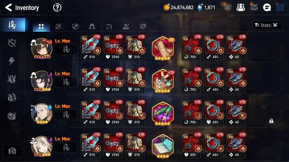 Epic Seven Accounts Global Unverif|New Era|4 ML[NM Luna,Harsetti,B Hwa image 9