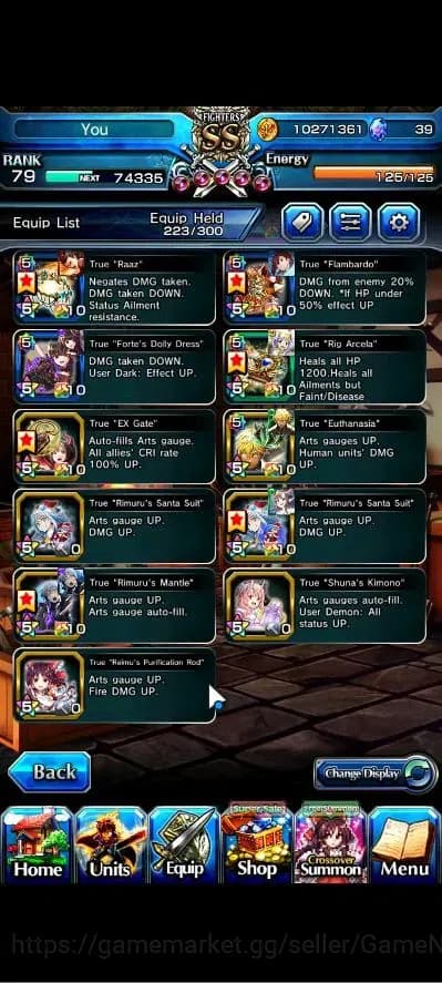Grand Summoners Accounts Global|Rank 79|28 Ascend+8 TW|[2x Fen,LM Isliid,Lu image 7