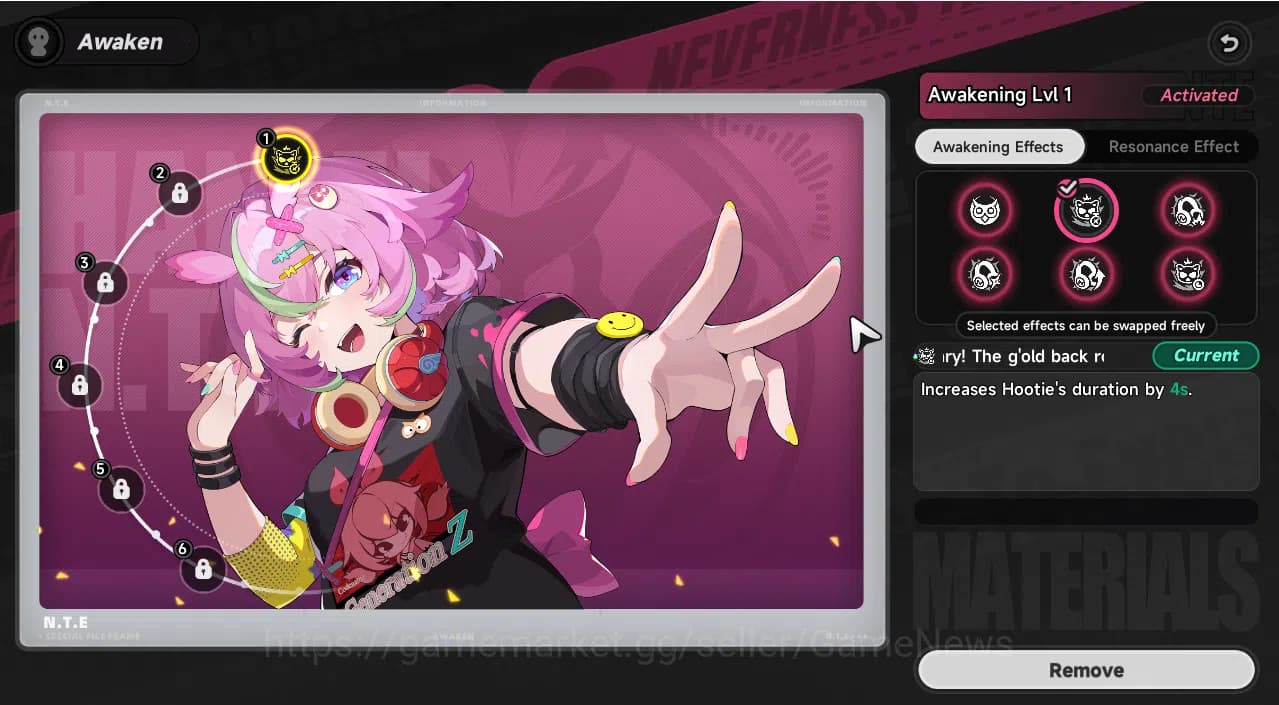 Neverness to Everness Accounts GLOBAL EU|HL3|1 SSR (Nanally)+1 Selector|5 SR (Min image 3