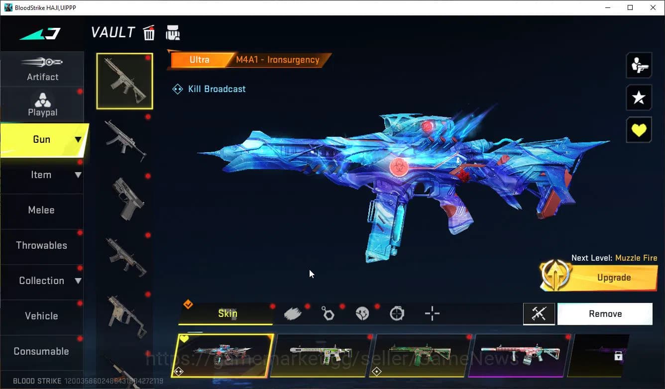 Blood Strike Accounts ASIA|EVO(FAL)+Colab 7DS(Kar98k,QBZ95)+11 ULTRA(Zer image 12