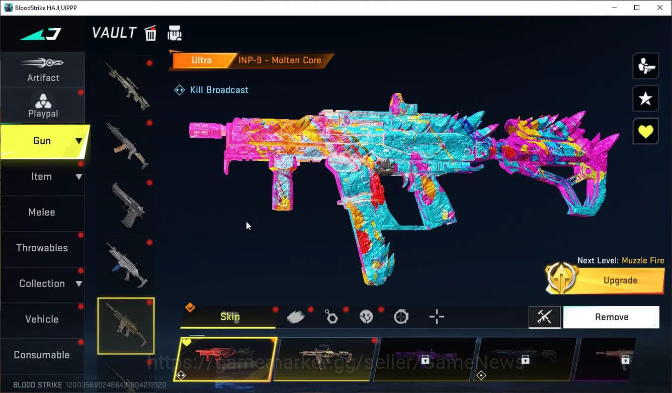 Blood Strike Accounts ASIA|EVO(FAL)+Colab 7DS(Kar98k,QBZ95)+11 ULTRA(Zer image 15