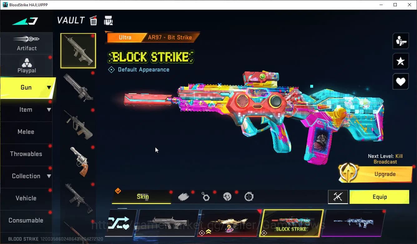 Blood Strike Accounts ASIA|EVO(FAL)+Colab 7DS(Kar98k,QBZ95)+11 ULTRA(Zer image 16