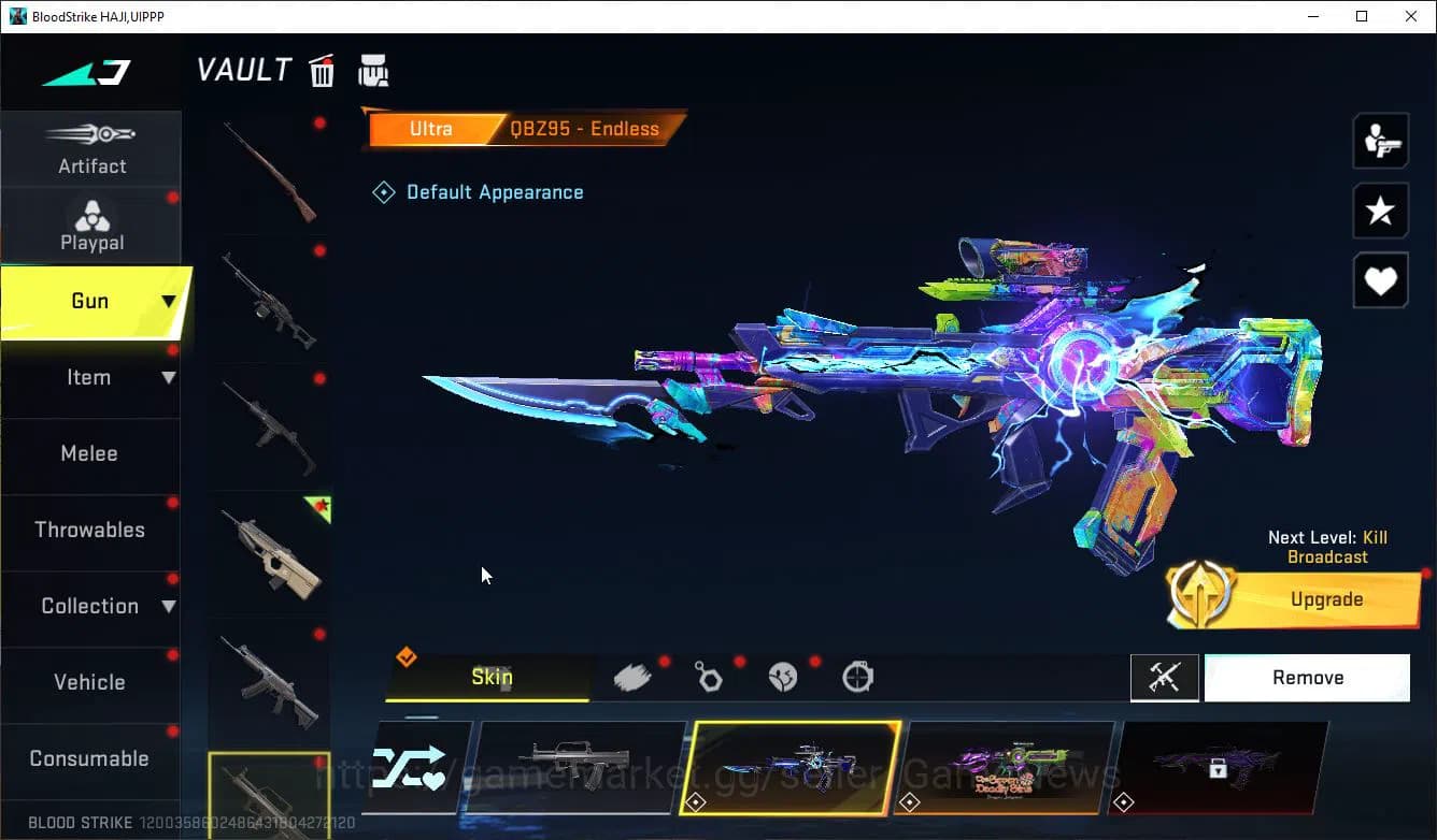 Blood Strike Accounts ASIA|EVO(FAL)+Colab 7DS(Kar98k,QBZ95)+11 ULTRA(Zer image 18