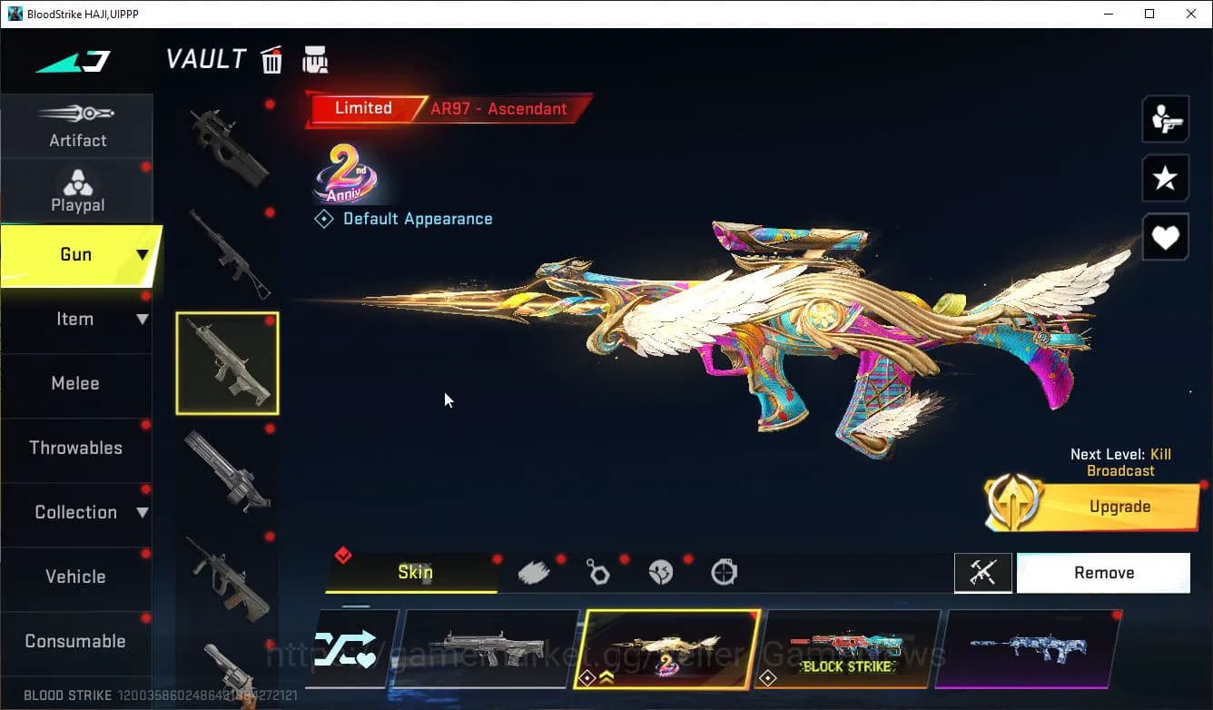 Blood Strike Accounts ASIA|EVO(FAL)+Colab 7DS(Kar98k,QBZ95)+11 ULTRA(Zer image 20