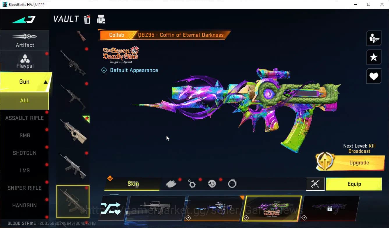 Blood Strike Accounts ASIA|EVO(FAL)+Colab 7DS(Kar98k,QBZ95)+11 ULTRA(Zer image 6