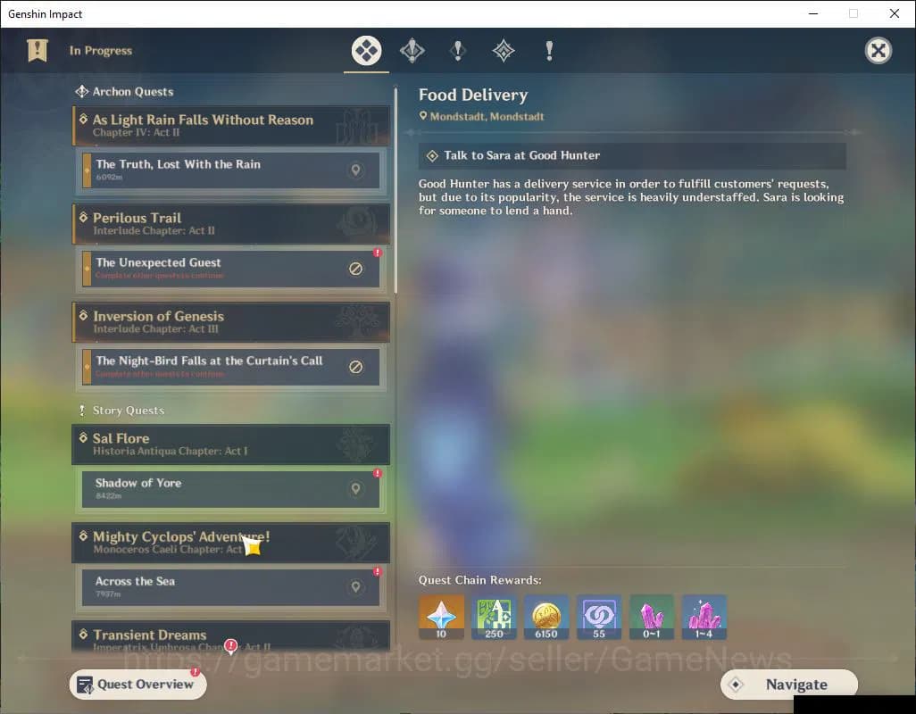 Genshin Impact Accounts Asia|AR 55|5 Limited +3(*5Weapon)|Furina,Mavuika,A image 10