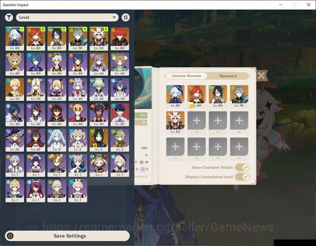 Genshin Impact Accounts Asia|AR 55|5 Limited +3(*5Weapon)|Furina,Mavuika,A image 2