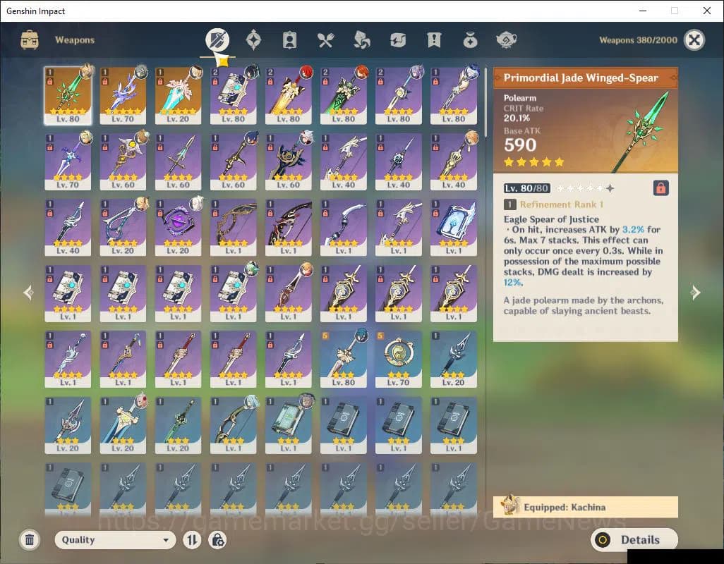 Genshin Impact Accounts Asia|AR 55|5 Limited +3(*5Weapon)|Furina,Mavuika,A image 4