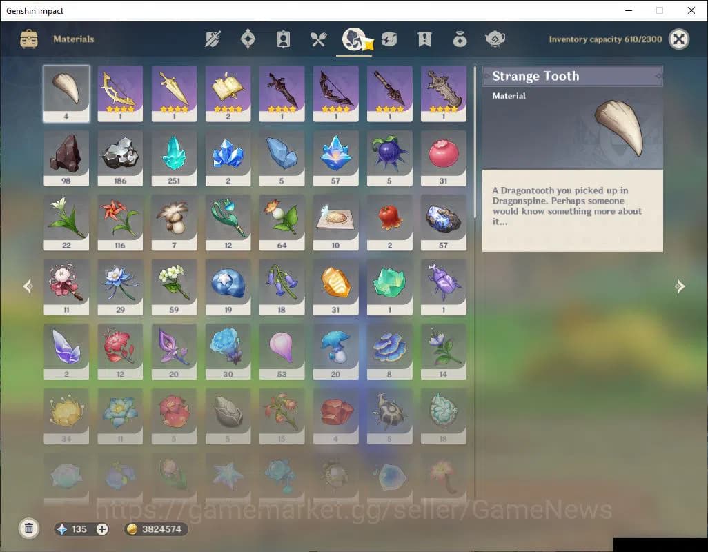 Genshin Impact Accounts Asia|AR 55|5 Limited +3(*5Weapon)|Furina,Mavuika,A image 7