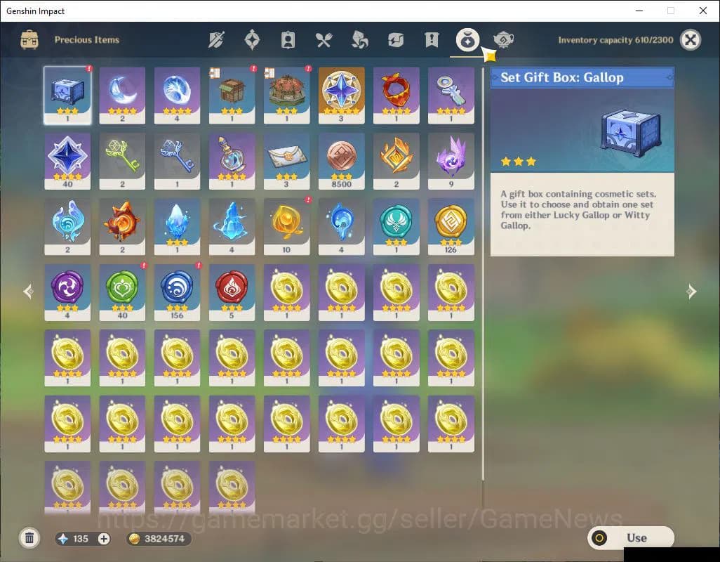 Genshin Impact Accounts Asia|AR 55|5 Limited +3(*5Weapon)|Furina,Mavuika,A image 9