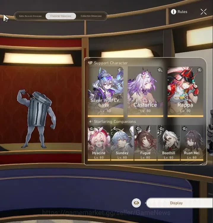 Honkai Star Rail Accounts Asia|TL 70|17 Limited|[Casto E4,Rappa E1,SW 999,Ro image 2