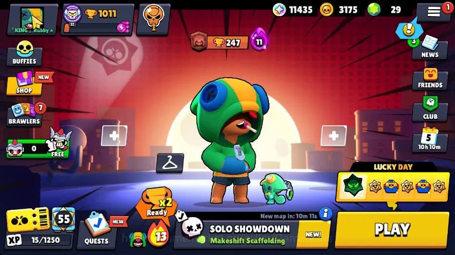 Brawl Stars Accounts 1011 Trophy|11K Bling|17 Brawlers 3 Max Lvl|Legend image 1