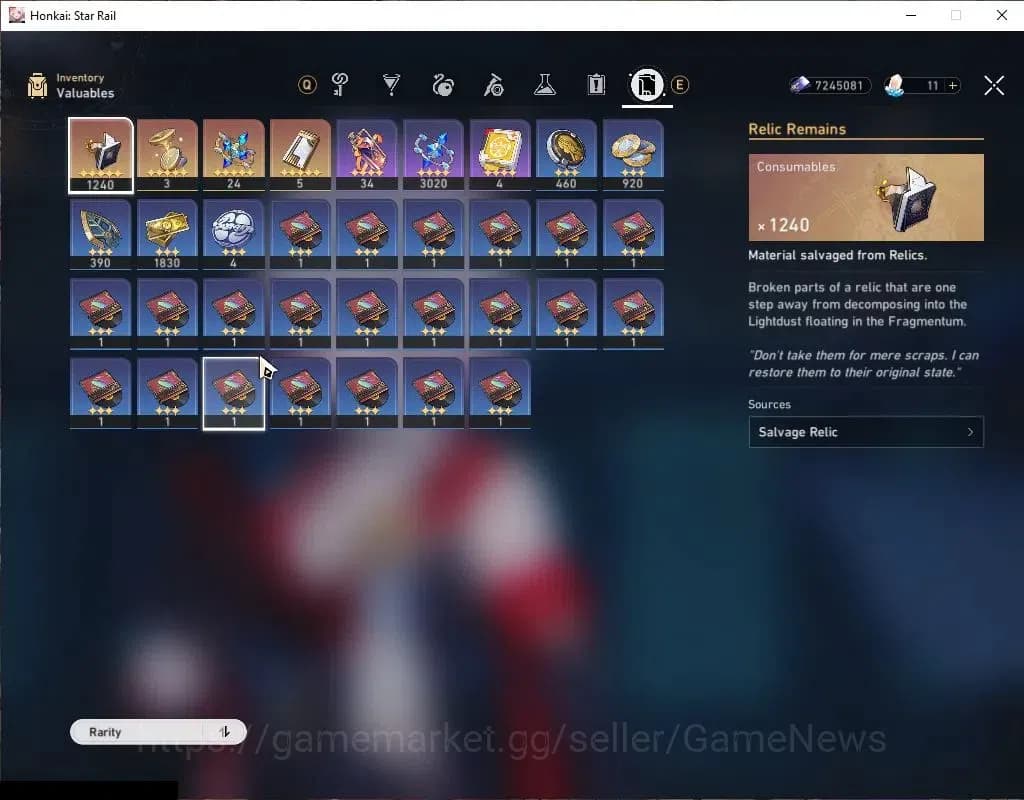 Honkai Star Rail Accounts Asia|TL 30|5 Limited|Evanescia,Dante,Huohuo,Topaz, image 9