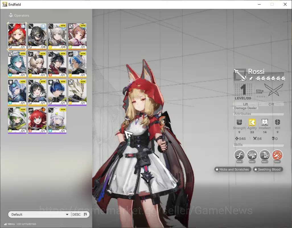 Arknights: Endfield Accounts NA/EU|Lv2|Fresh Starter|SSR2(1Limit)+1(*6 Weapon)| image 12
