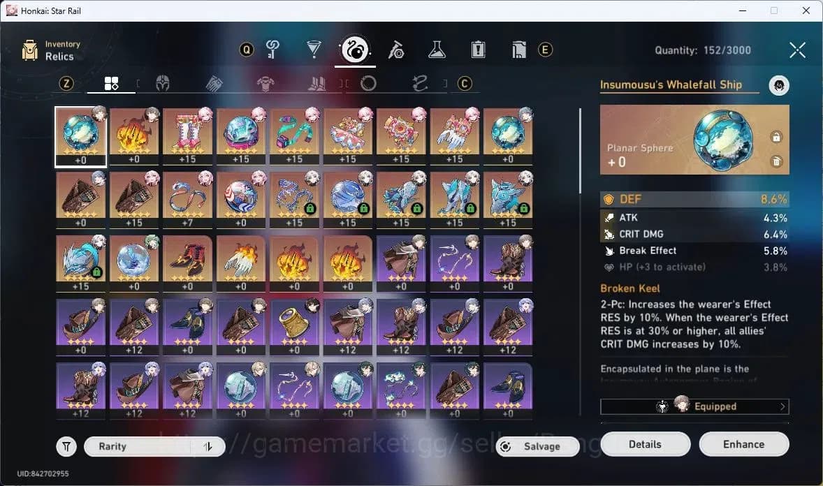 Honkai Star Rail Accounts ASIA | TL41 | Robin+Sign, HuoHuo+Sign, Feixiao+Sig image 13