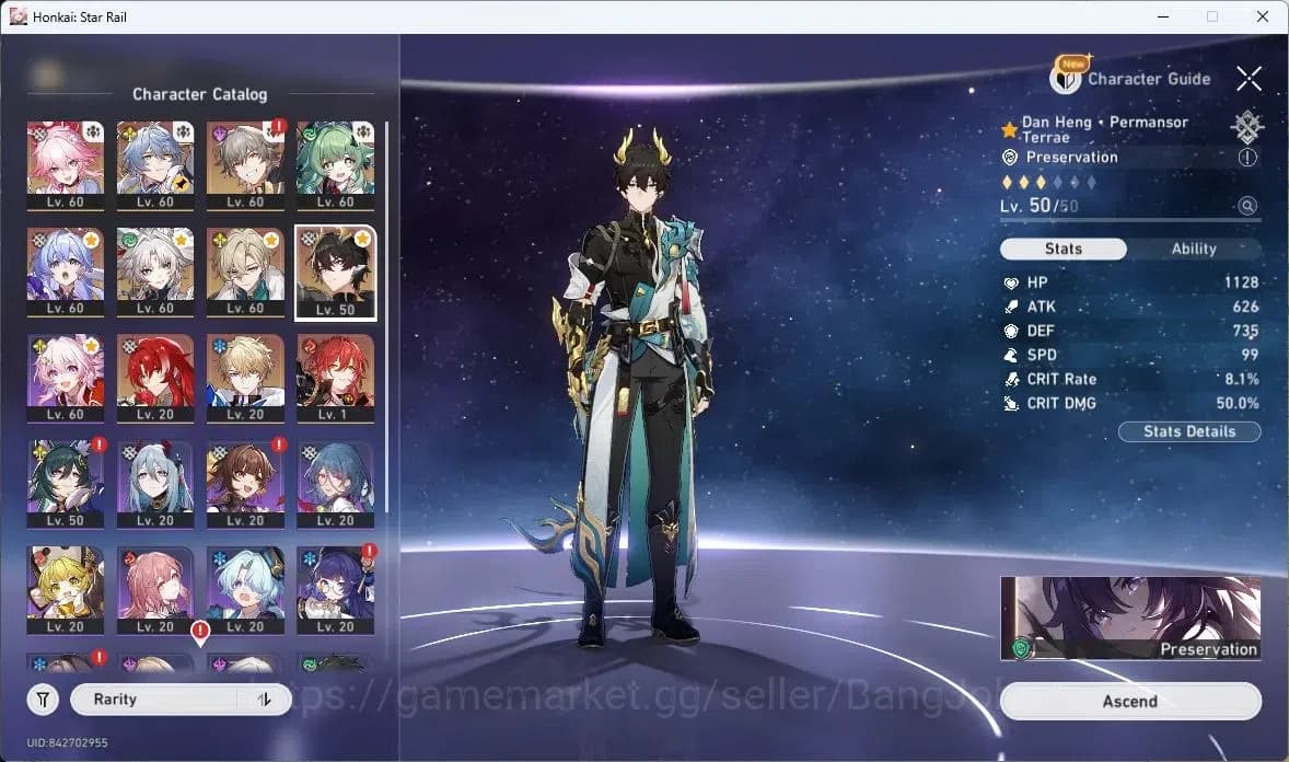 Honkai Star Rail Accounts ASIA | TL41 | Robin+Sign, HuoHuo+Sign, Feixiao+Sig image 8