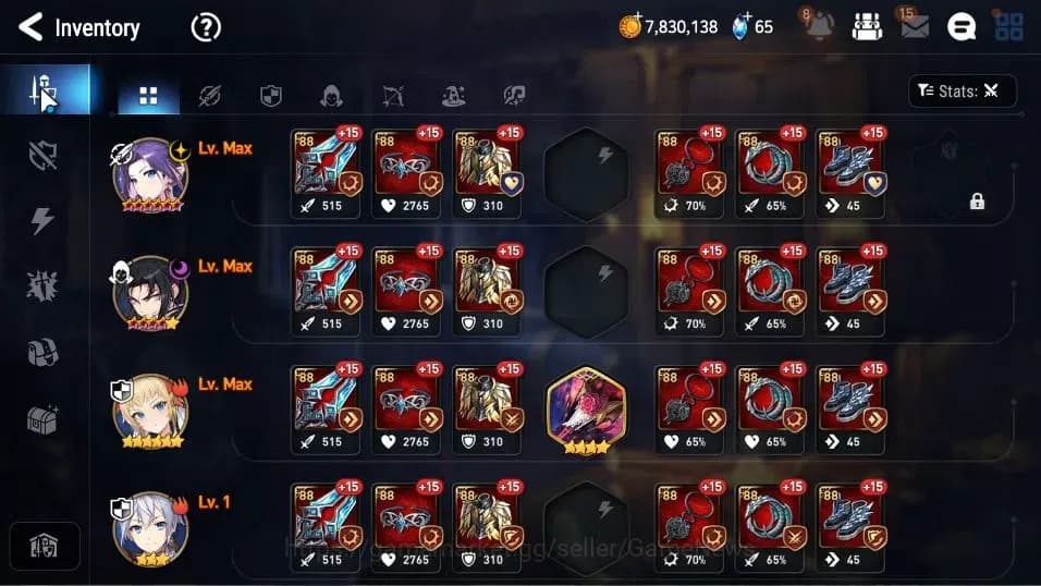 Epic Seven Accounts GLOBAL Unverif|New Era|3 ML(Monarch of The Sword I image 8