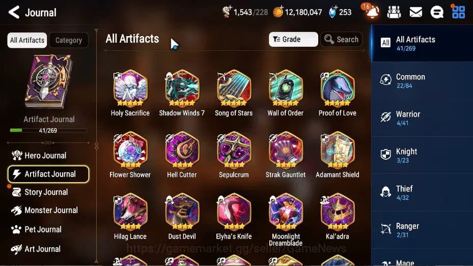 Epic Seven Accounts Global Unverif|New Era|4 ML(Salome, NC Landy, LCer image 17