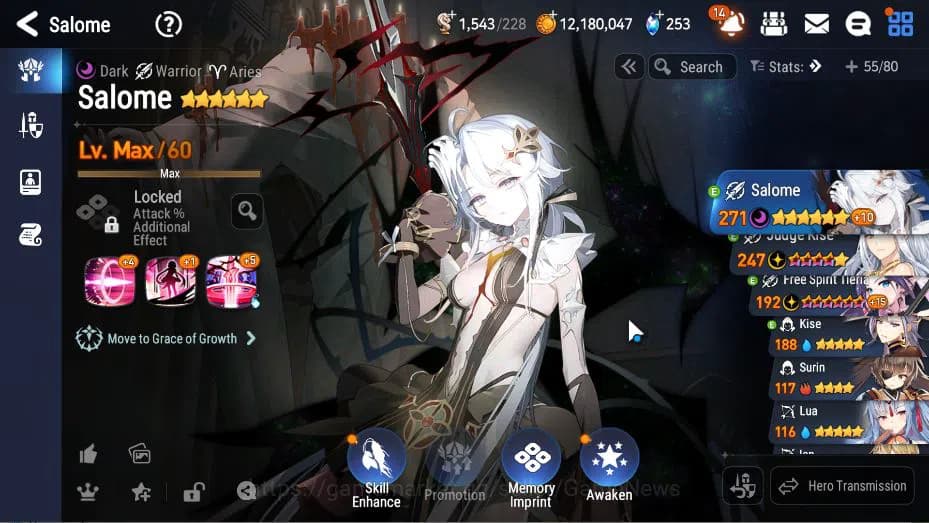 Epic Seven Accounts Global Unverif|New Era|4 ML(Salome, NC Landy, LCer image 2