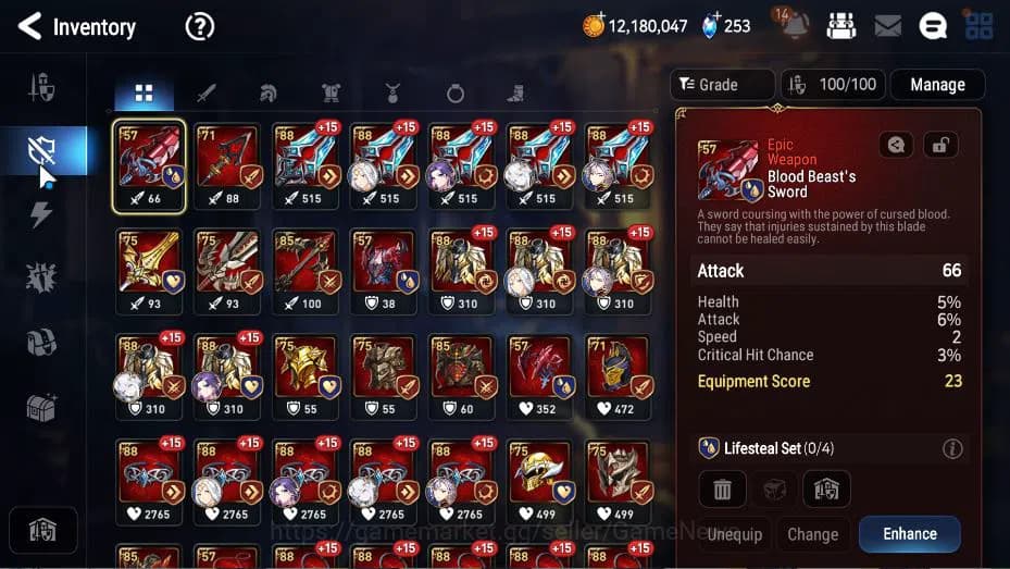 Epic Seven Accounts Global Unverif|New Era|4 ML(Salome, NC Landy, LCer image 9