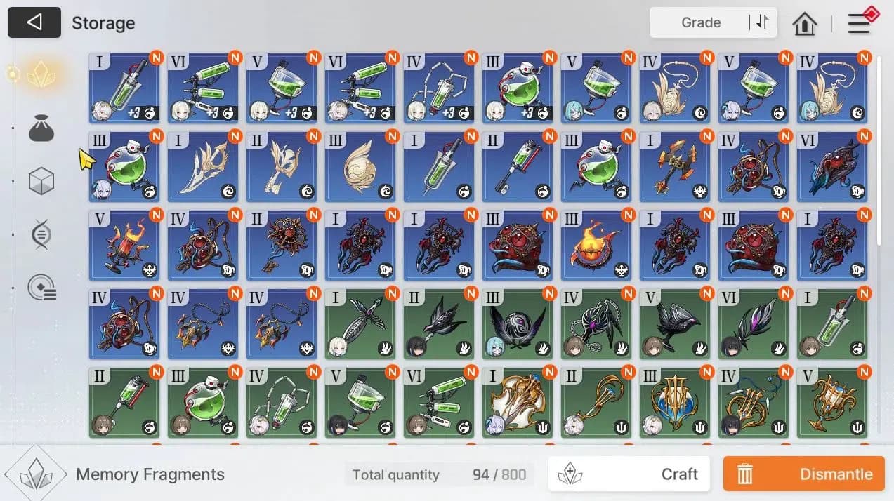 Chaos Zero Nightmare Accounts GLOBAL Lv 40|7 SSR[Heidemari,Tiphera,Narja+Sign,Ni image 6