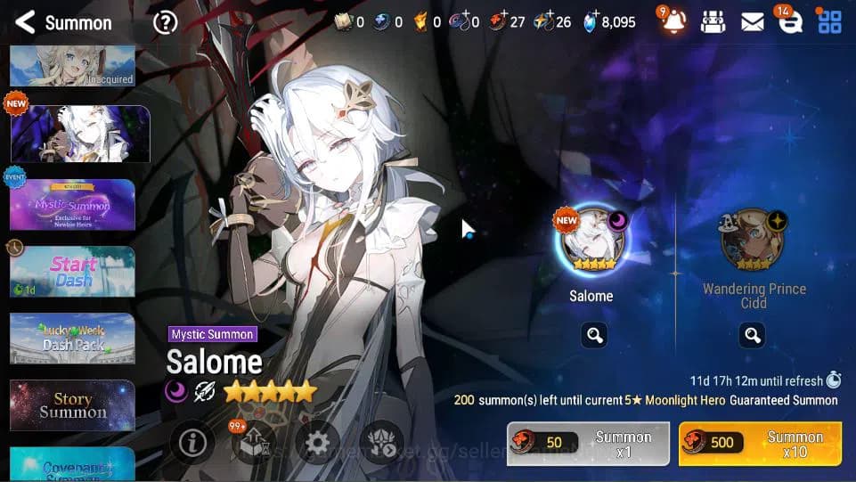 Epic Seven Accounts GLOBAL Unverif|New Era|6 ML(Salome,SP Politis,SC T image 14