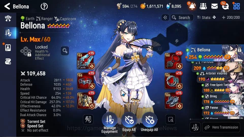 Epic Seven Accounts GLOBAL Unverif|New Era|6 ML(Salome,SP Politis,SC T image 5