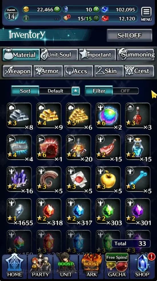 Last Cloudia Accounts GLOBAL|Rank 14|Top Tier Unit [Goddess Lilaha,Momen image 12