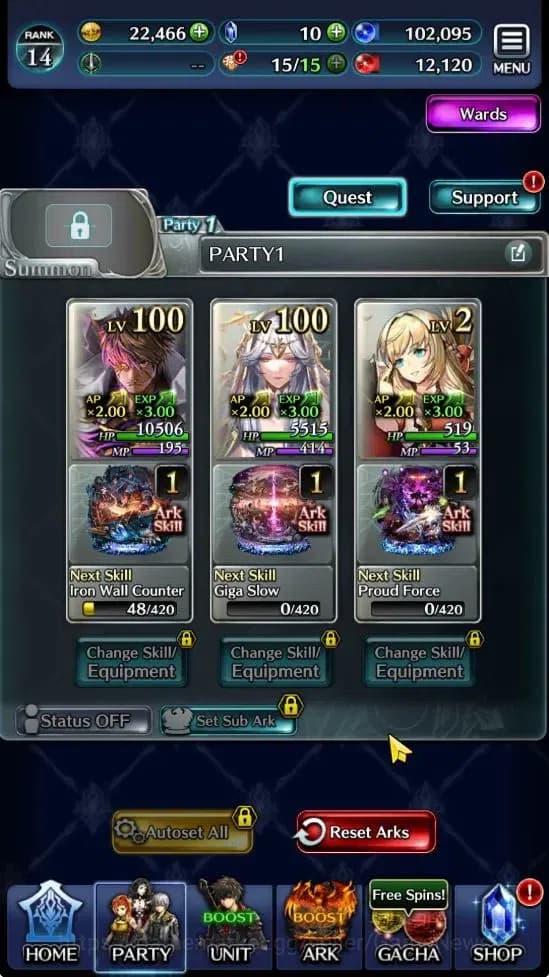 Last Cloudia Accounts GLOBAL|Rank 14|Top Tier Unit [Goddess Lilaha,Momen image 8