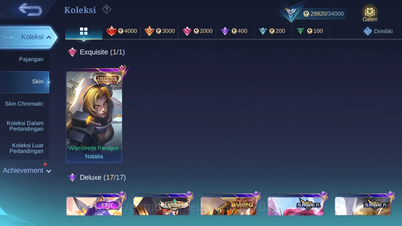 Mobile Legends: Bang Bang Accounts GLOBAL Hero 111 Skin 147 | KOF Karina | Dtamer Val image 2