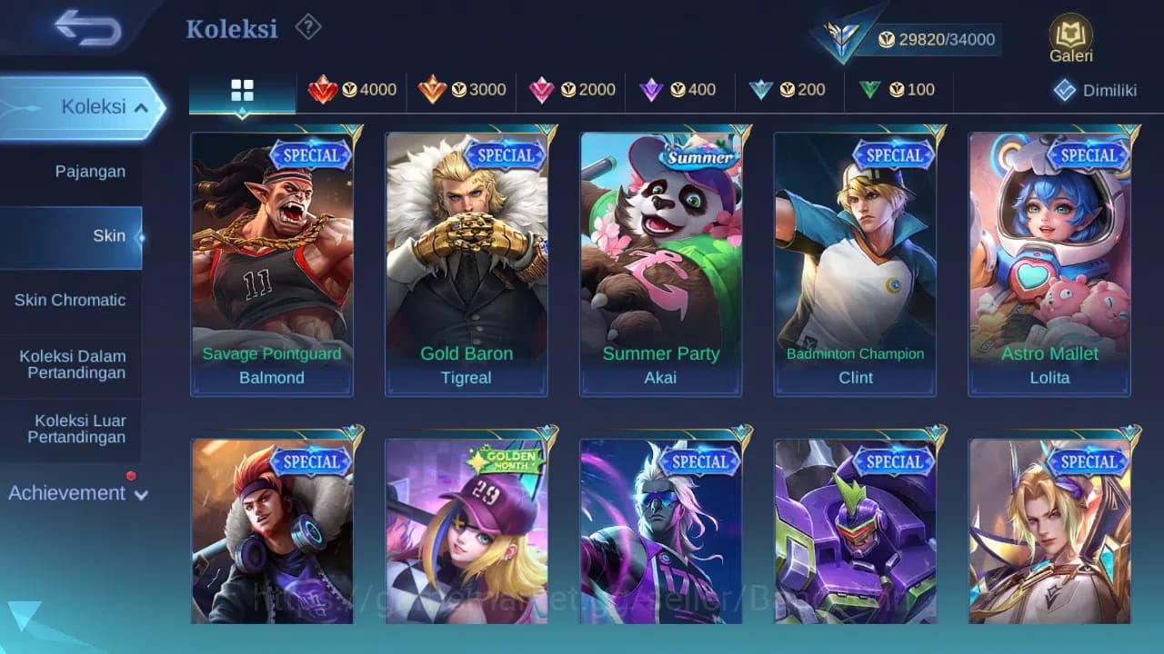Mobile Legends: Bang Bang Accounts GLOBAL Hero 111 Skin 147 | KOF Karina | Dtamer Val image 6