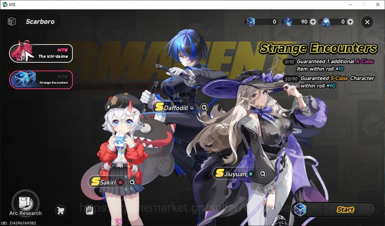 Neverness to Everness Accounts GLOBAL EU|HL 3| 2 SSR Limited Nanally, Jiuyuan |5 image 6