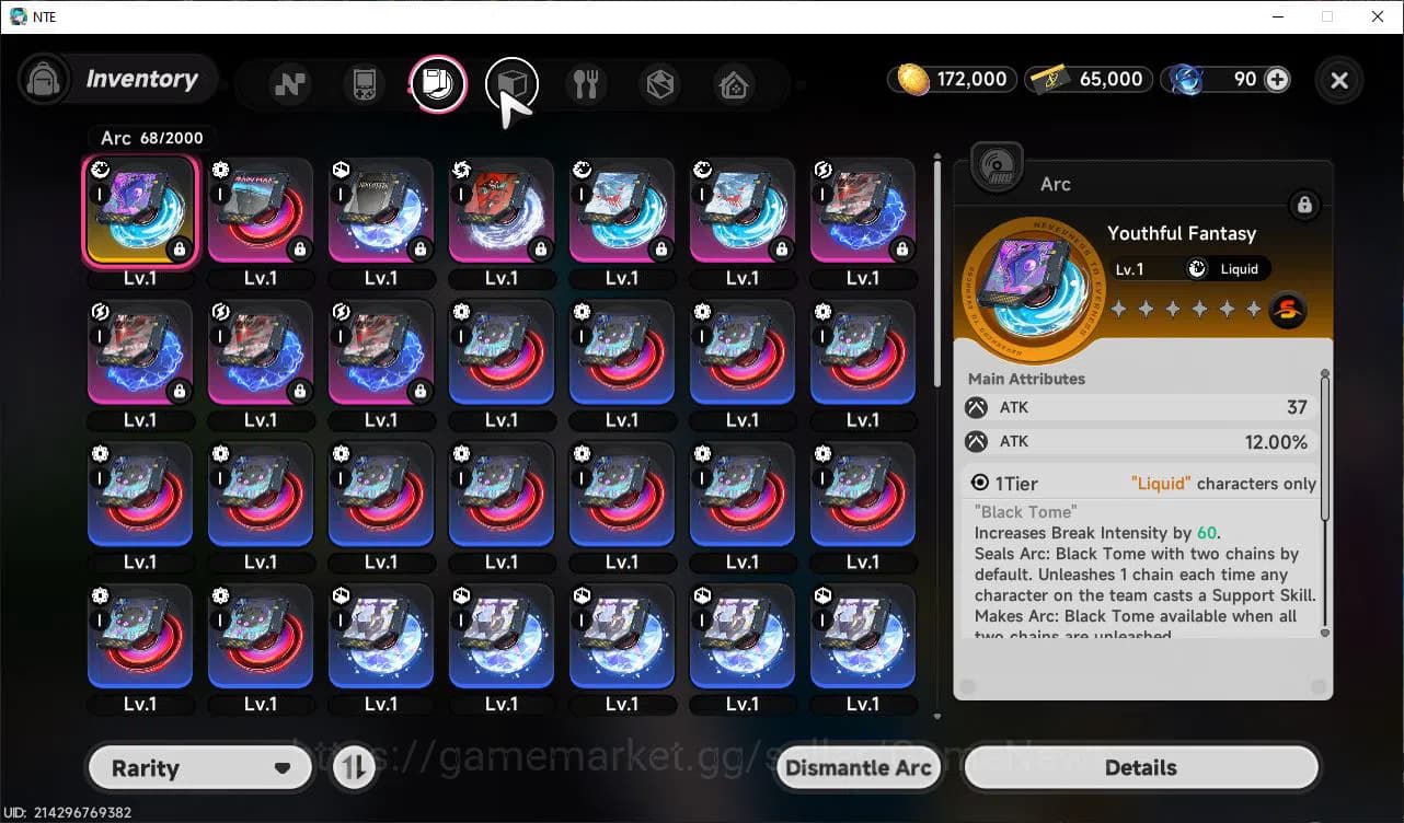 Neverness to Everness Accounts GLOBAL EU|HL 3| 2 SSR Limited Nanally, Jiuyuan |5 image 8