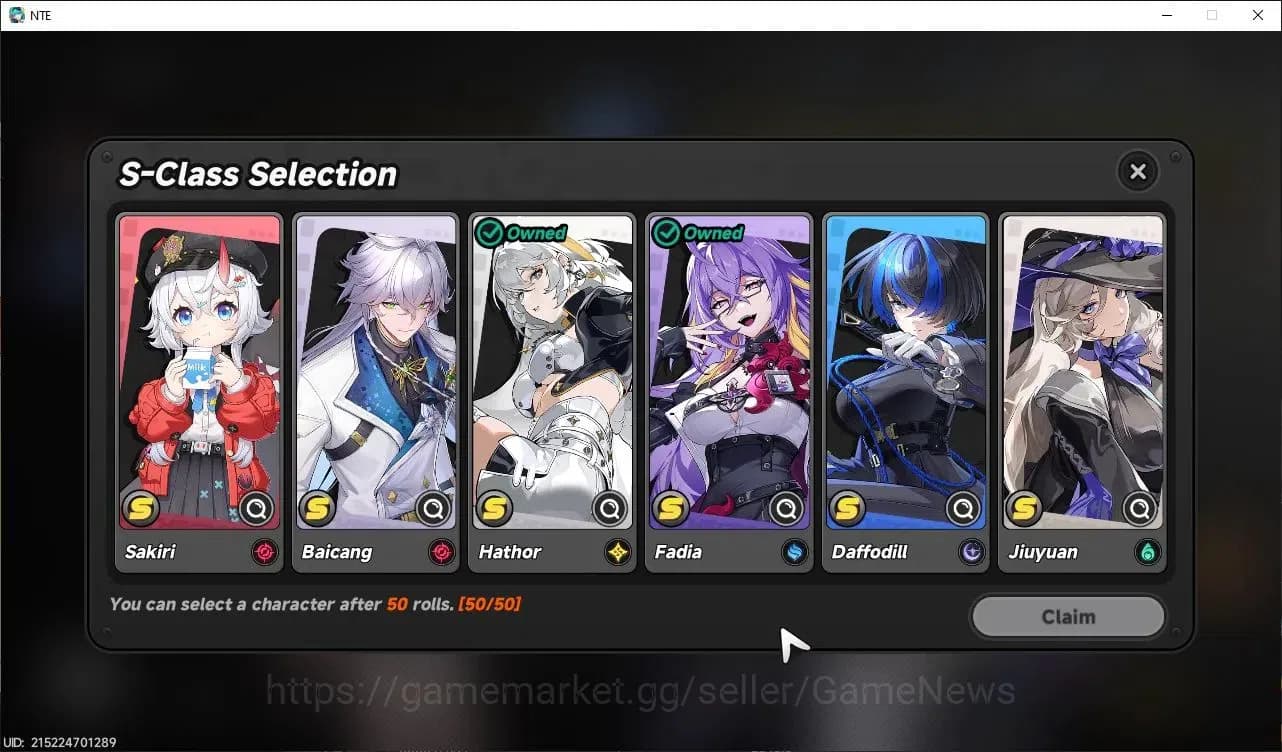 Neverness to Everness Accounts Global NA|HL 3| 3 SSR Hotori, Fadia, Hathor +1 S-C image 6