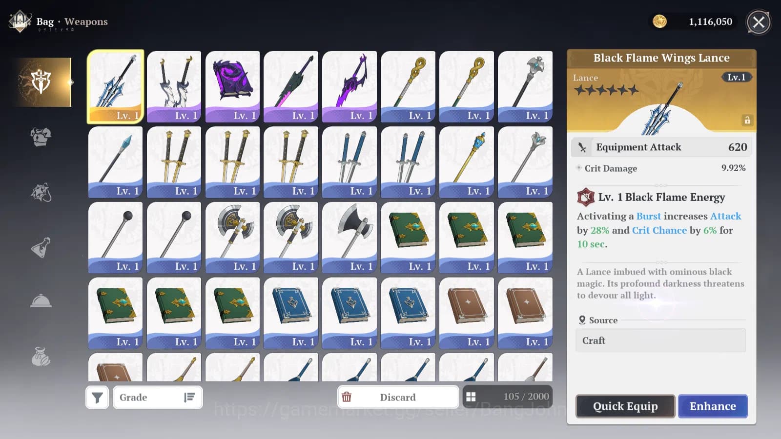 The Seven Deadly Sins: Origin Accounts EUROPE|Fresh Starter Lvl 2|2 SSR|Escanor,Guila&4SR image 3